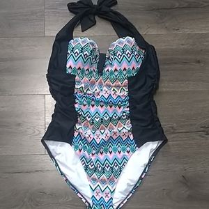 Essentials by body concept one piece bathing suit